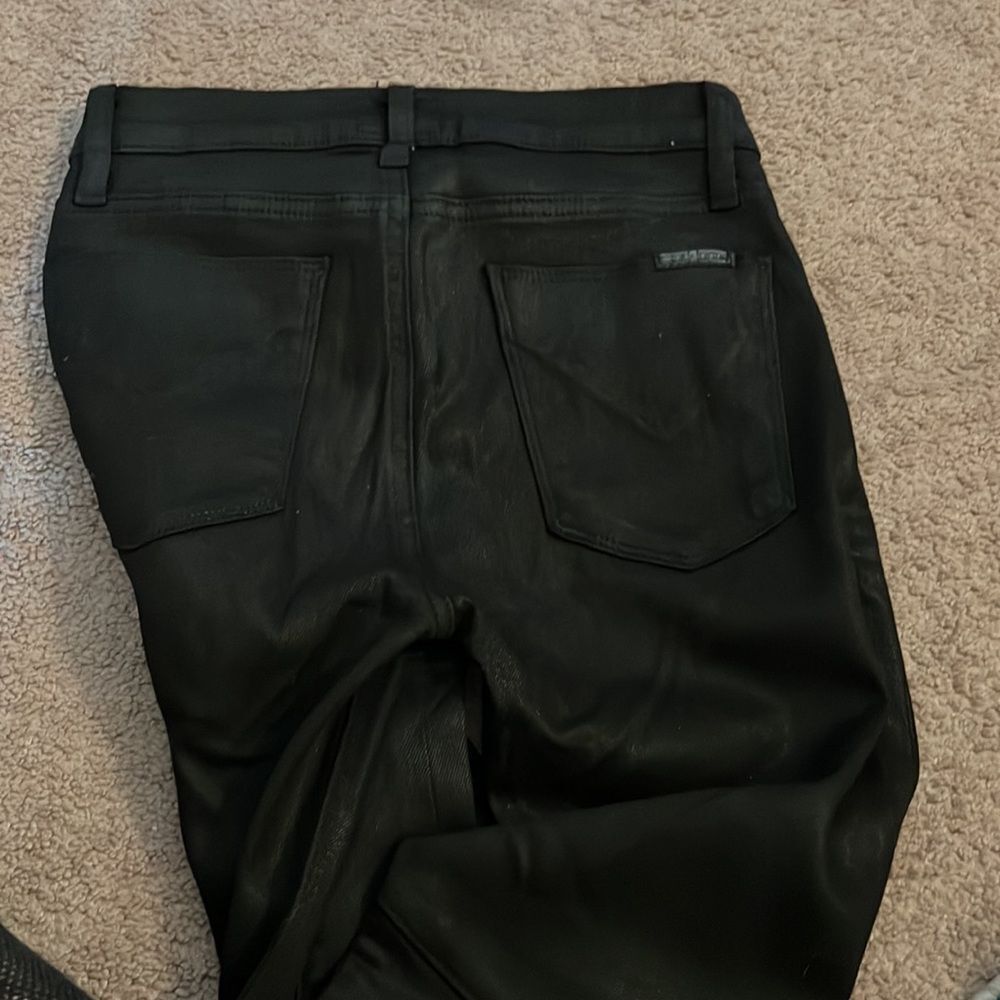 Hudson high rise moto pant coated 25 - Picture 8 of 8